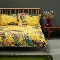 Timorous Beasties Bloomsbury Garden Duvet Set, Single, Cadmium