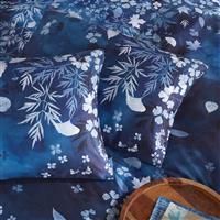 Clarissa Hulse Cyanotype Pillowcase Pair, Ink Blue