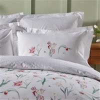 Sophie Allport Tulip Oxford Pillowcase Pair, White