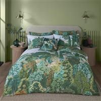 Graham & Brown New Eden Duvet Set, Super King, Emerald