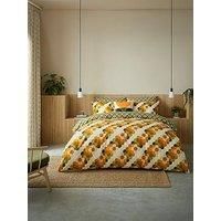 Orla Kiely Retro Flower Stripe Duvet Set- Double