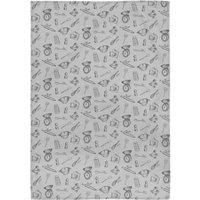 Kitchen Utensils Pattern Tea Towel