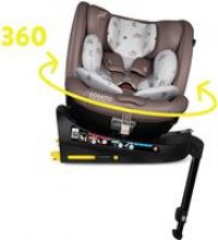 COSATTO Come & Go 2-360° Rotate Car Seat, Birth to 4 Years (0-105cm), Group 0/0+/1 ISOFIX Integrated Base, R129, ERF, Side Impact Protection, 5 Point Plus Anti Escape (Lollop)