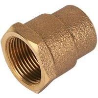 Endex Brass End Feed Adapting Female Coupler 22mm x 3/4" (31841)