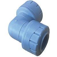 10mm Polyplumb Elbow PB110 Push Fit Plastic Plumbing Fitting by Polypipe