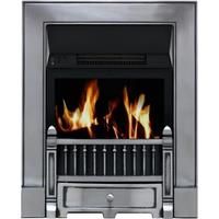 Focal Point Fires Victorian Full Depth Radiant Cast Iron Gas Fire  Satin Chrome