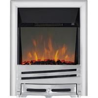 Focal Point Fires Mono LED Reflection Inset Electric Fire  Chrome