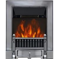 Focal Point Fires Victorian Cast Iron LED Inset Electric Fire  Black