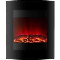 Focal Point Ebony Glass effect Electric Fire