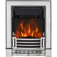 Focal Point Finsbury Chrome effect Electric Fire