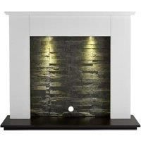 Focal Point Lashenden Slate White Fireplace Surround Set