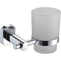 Wall Mounted Rust Proof Polished Chrome "Admiralty" Toothbrush Holder / Tumbl...