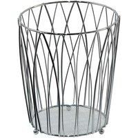 Showerdrape Vista Waste Paper Basket - Chrome