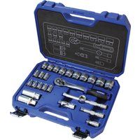 Faithfull 381026N1 Socket Set of 26 Metric 3/8in Drive