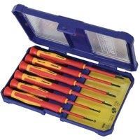 Faithfull XMS21PREVDE6 Precision VDE Screwdriver Set 6pc