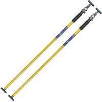 Faithfull FAIPROP1600 Telescopic Drywall Support Props (2 Pack) 1600 - 2900 mm with Carry Case