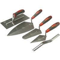 Faithfull FAISGTSET5 Trowel Set, Multi-Colour