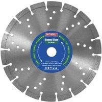 Faithfull FAIDB230PRO Paving Slab, Concrete, Brick, Kerb Stone Professional Diamond Cutting Blades 230 mm (9 Inch)