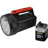 Lighthouse Torches L/HT996LED C/W Battery 996 8 LEDSpotlight, 6 V, Blue