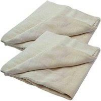 Faithfull Cotton Twill Dust Sheet Twinpack 3.6 x 2.7m FAIDSCT129TP