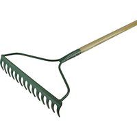 Faithfull Countryman Garden Rake 14 Flat Tines