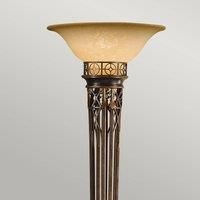 FEISS Opera uplighter, height 189 cm, burnished gold