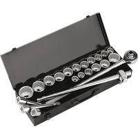 Sealey Socket Set 22pc 3/4"Sq Drive 12-point WallDrive®