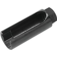 Sealey SX022 Oxygen Sensor Socket, 3/8" Square Drive, 22mm x 90mm Length, Black