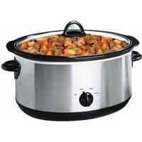 Daewoo 6.5L Slow Cooker Stainless Steel