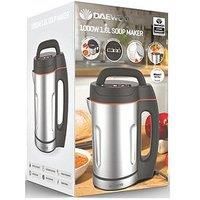 Daewoo 1.6L Soup Maker Electric Jug Smoothie Blender Keep Warm Multi Function