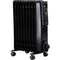 Daewoo Oil Filled Radiator 2kW Black