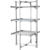 Daewoo 3 Tier Heated Airer with Cover