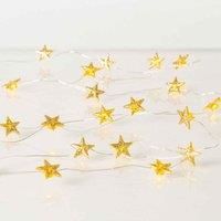 Robert Dyas Bo 20 Ww Led Star Copper String Lights