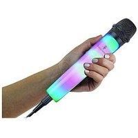 Singing Machine Wired Microphone with LED Flashing Lights & 3 Metre Cord