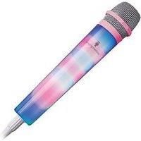 Singing Machine SMM225PK LED Light Up Karaoke Wired Mic Microphone - Pink