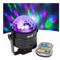 RockJam RJDL100 Wireless Rechargeable 6Watt LED Disco Lights with Remote Control