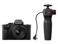 Panasonic Lumix DC-G100DKEGK Micro Four Thirds Mirrorless Camera with Lumix G Vario Lens F3.5-5.6, 20.3MP, 4K 30p and FHD 60 Video, Vlogging Camera, Free Angle Monitor, USB-C, Black