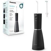 Panasonic Series 800 Ultrasonic Oral Irrigator EW-DJ86-K511, Water Flosser for Teeth, 200ml, 1 Ultrasonic & 1 Orthodontic Nozzle, 5 Pressure Settings, Travel Accessory, USB-C Charging, Black