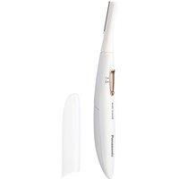 Panasonic ES-WR51 Compact Body Trimmer, Women/'s Hair Remover, Ladies Shavers, Dry, Battery Powered (1 X AAA Required), Protection Cap, Cleaning Brush, White