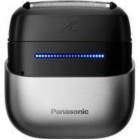 Panasonic ES-CM3BKS511 Series 700 3-Blade Compact Shaver, Wet & Dry Electric Shaver for Men, Beard Sensor, IPX7 Waterproof, USB-C Charging, AC USB Power Adaptor, Black