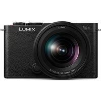 Panasonic Lumix DC-S9KE-K Full Frame Mirrorless Open Gate Vlogging Camera, 24.2MP, 6K /4K Video, 779 Point PDAF, Image Stabilisation, Free-Angle Screen, 5Ghz WiFi, Black, 20-60mm (x3 Zoom) Lens