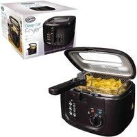 Quest 35239 Deep Fat Fryer with Viewing Window 2.5 Litre 1800W Black