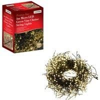 480 LED 3M Timer Micro Cluster String Fairy Lights Christmas Party Xmas Gift