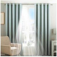 Paoletti Eclipse Blackout Eyelet Lined Curtains