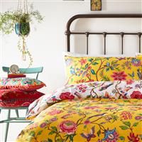 Creative Cloth Pomelo Duvet Set, Polycotton, Yellow, Super King