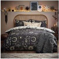 Furn Halloween Constellations Monochrome Duvet Set - Ks