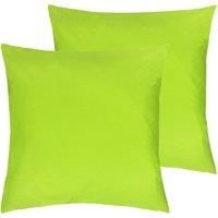 furn. Wrap Outdoor Cushions (Twin Pack), Lime, 43 x 43cm