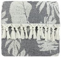 Furn Tropics 100% Turkish Cotton Tasselled Bath Towel