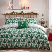 Hide & Seek Santa Christmas Reversible Duvet Cover Set