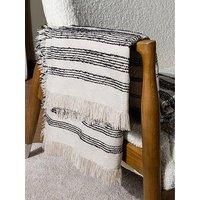 Hoem Jour Woven Fringed Throw